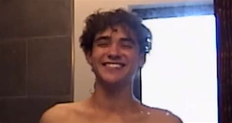 Joshua goes topless .